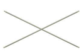 Diagonal em X